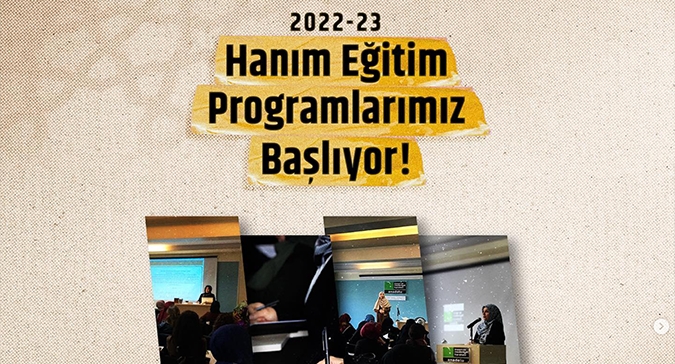 2022 - 2023 Dönemi Hanım Eğitim Programlarımız Başlıyor!