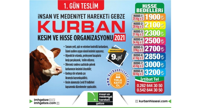 9. Kurban Organizasyonumuz Başladı