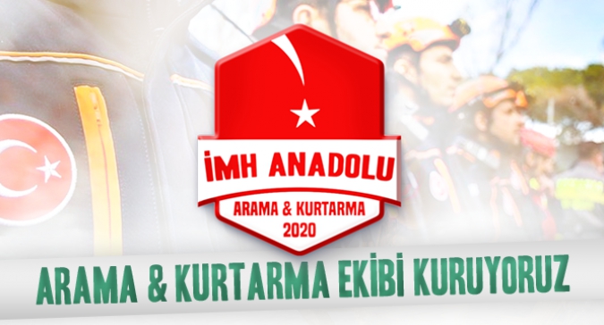 Arama & Kurtarma Ekibi Kuruyoruz