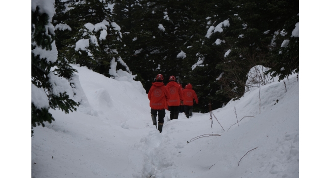 Bursa'da Çak Ekibinin Uludağ'daki Tatbikatı Gerçeğini Aratmadı