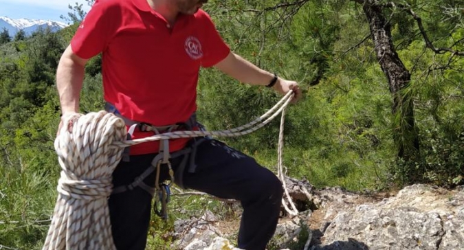 Çak Ekibi Nefes Kesen İniş Eğitimi