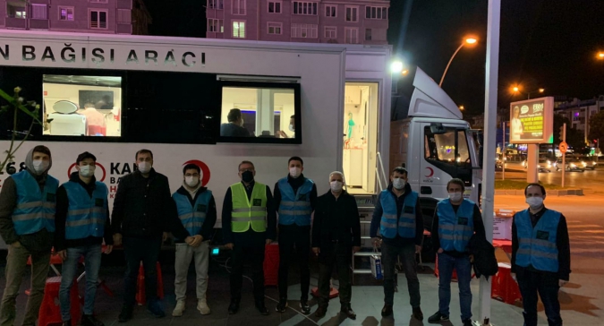 Dernek Gönüllülerimizden Kan Bağışı