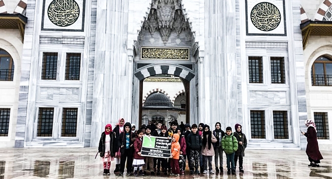 İMH Anadolu Fikirder, Çamlıca Camii’ni Ziyaret Etti