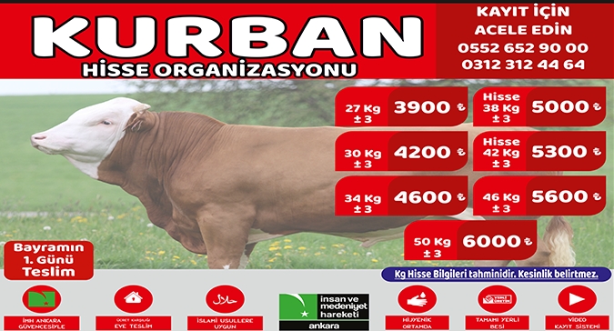 İmh Ankara Kurban Organizyonu