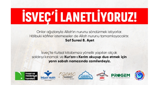 İsveç'i Lanetliyoruz