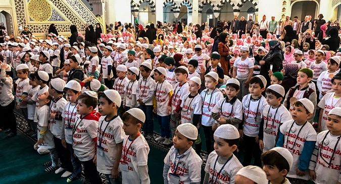 Minik Yürekler Namaz Şenliğinde Buluştu