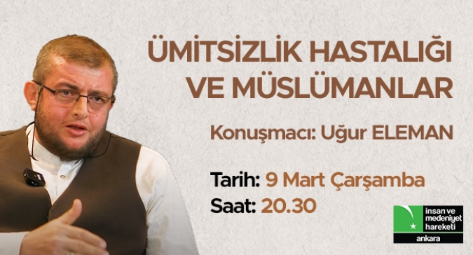 Ümitsizlik Hastalığı ve Müslümanlar