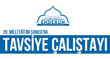 20. MİLLİ EĞİTİM ŞURASINA TAVSİYE ÇALIŞTAYI
