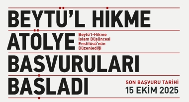 Beytül Hikme İslam Düşüncesi Enstitüsü 2025-2026 Öğretim Yılı Atölyeleri Başlıyor!