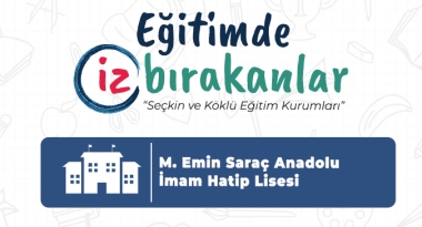 Enderun  Eğitimde İz Bırakanlar M. Emin Saraç Anadolu İmam Hatip Lisesi 