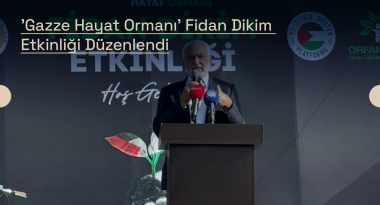 'Gazze Hayat Ormanı' Fidan Dikim Etkinliği Düzenlendi