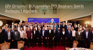 GİV Girişimci Buluşmaları İTO Başkanı Şekib Avdagiç'i Ağırladı