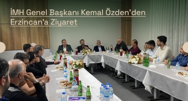 İMH Genel Başkanı Kemal ÖZDEN'den Erzincan'a Ziyaret