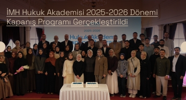 İMH Hukuk Akademisi 2025-2026 Dönemi Kapanış Programı Gerçekleştirildi