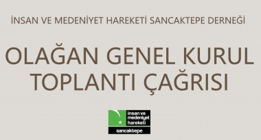 İMH Sancaktepe Olağan Genel Kurul Toplantısına Çağrı