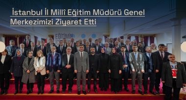 İstanbul İl Millî Eğitim Müdürü Genel Merkezimizi Ziyaret Etti 