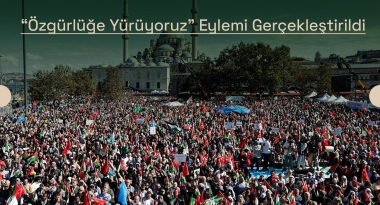 “Özgürlüğe Yürüyoruz” Eylemi Gerçekleştirildi