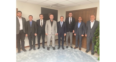 SAKARYA ÜNİVERSİTESİ REKTÖRÜNÜ ZİYARET ETTİK