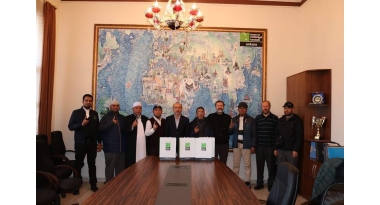 Tayland'dan depremzedelere yardım etmek için gelen STK temsilcilerini misafir ettik