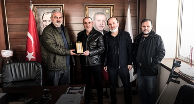 Türk Kızılay Kadıköy Şube Başkanı Habip Kiraz'ı Ziyaret Ettik