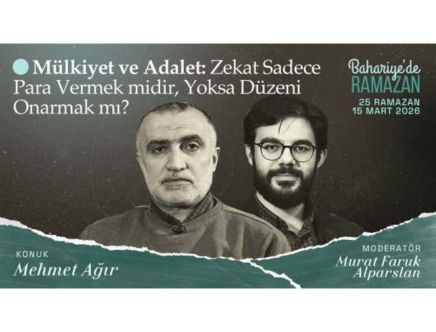  Zekat Sadece Para Vermek midir, Yoksa Düzeni Onarmak mı? | Mehmet AĞIR | Bahariye'de Ramazan